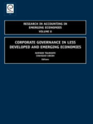 cover image of Research in Accounting in Emerging Economies, Volume 8
